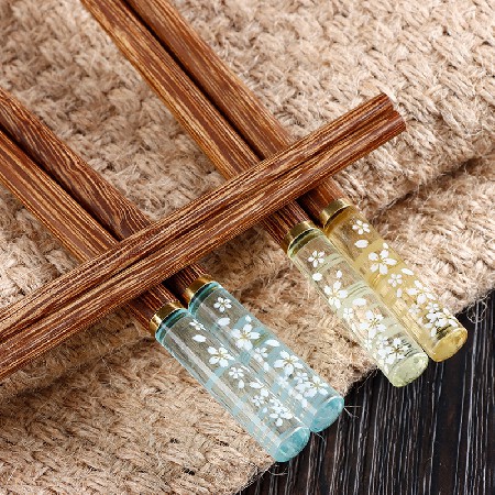 花瓣鸡翅木筷子