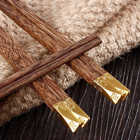 丝印六角金头鸡翅木