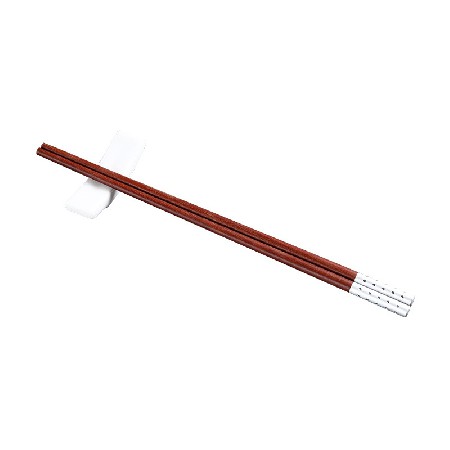 Point drill red sandalwood chopsticks